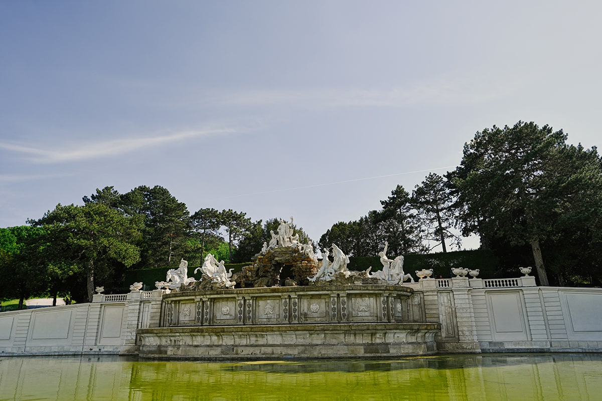 Neptune Fountain at Schönbrunn Palace