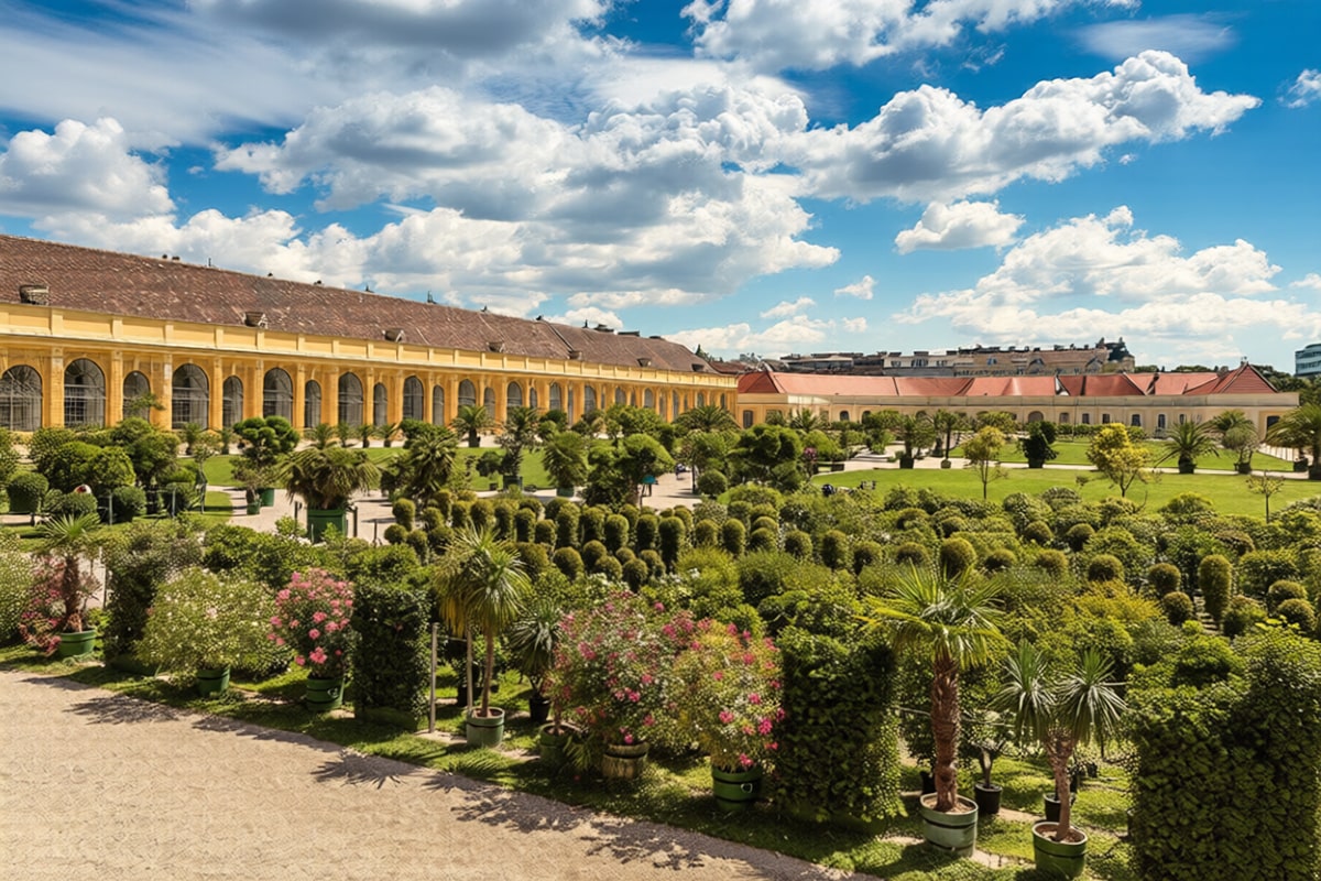 Orangery Garden at Schönbrunn Palace
